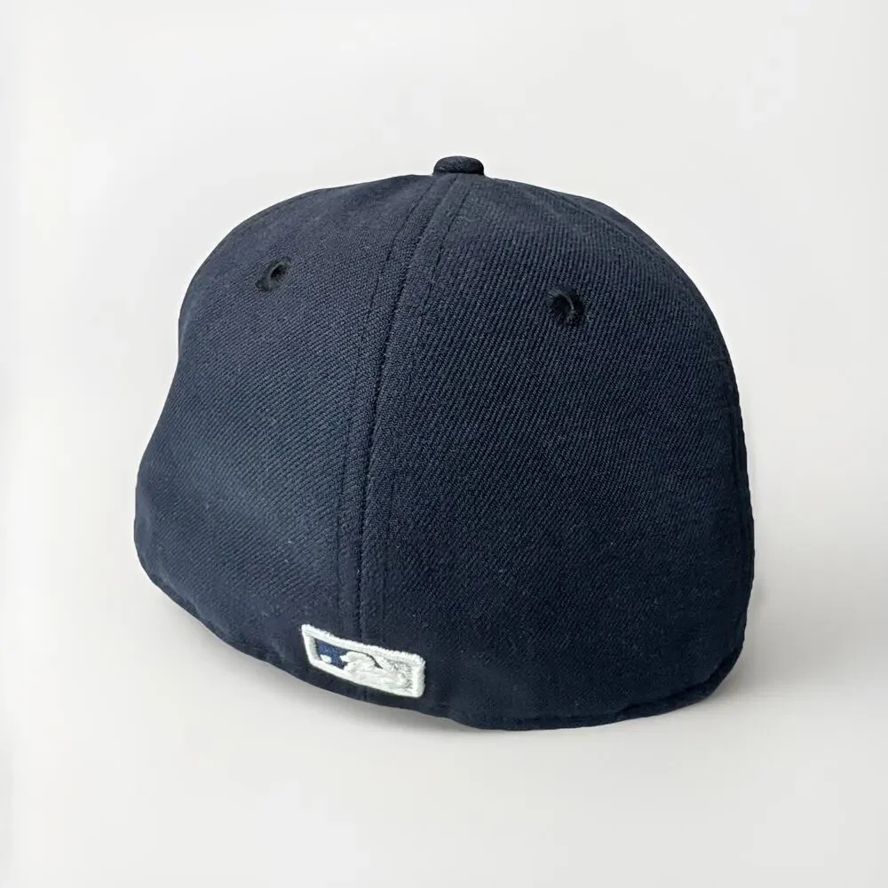 New Era NY Yankees Derek Jeter Hat Retirement Patch 59Fifty Fitted 7 1/8 - Picture 4 of 7